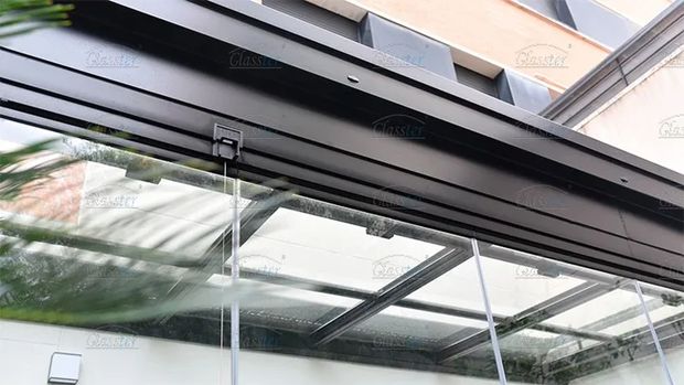 Glasster Coupe. Нижняя направляющая, рельсы